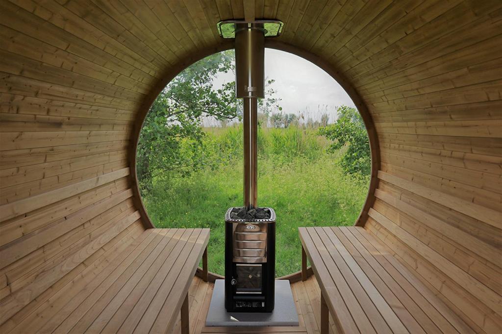 B&B 'Hof Baaiweg' Met Barrelsauna Zoutelande Esterno foto