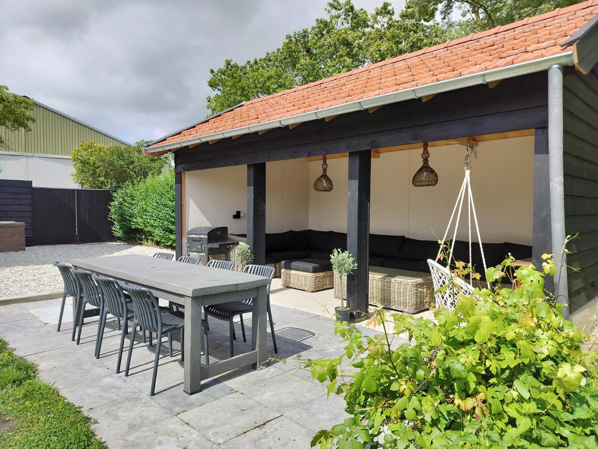 B&B 'Hof Baaiweg' Met Barrelsauna Zoutelande Esterno foto