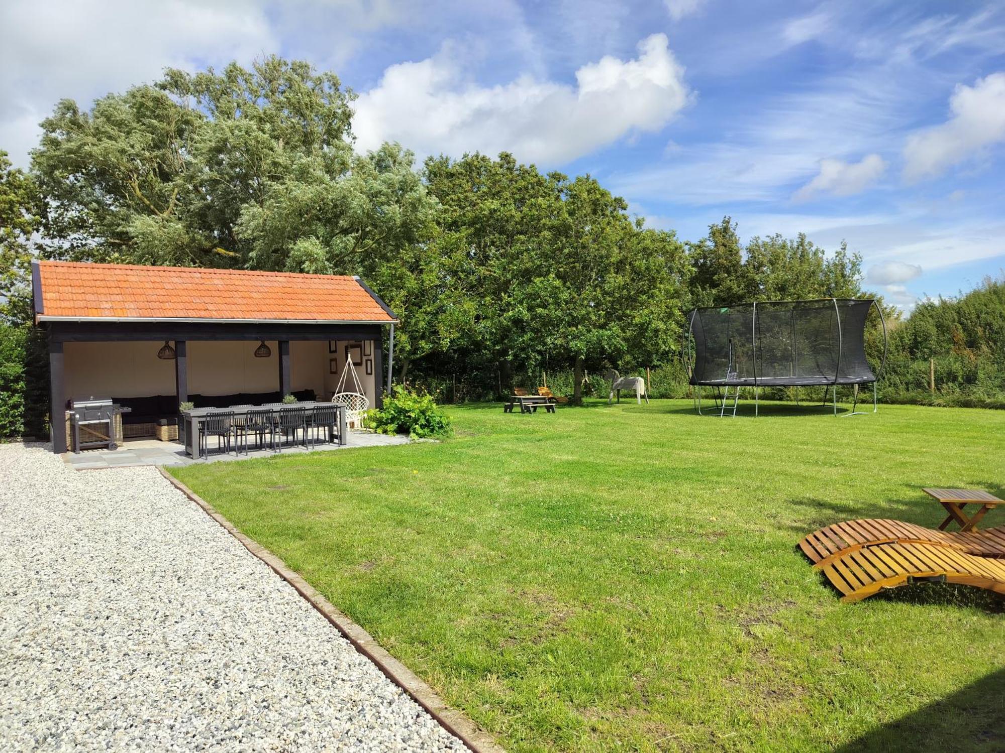 B&B 'Hof Baaiweg' Met Barrelsauna Zoutelande Esterno foto